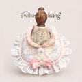 Country Blossom Drawstring Bib