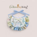 Monet Garden Ribbon Bib
