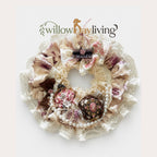 Vintage Rose Pearl Bib