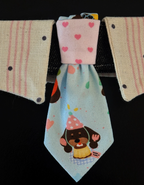 Gentleman Dachshund Tie Bib