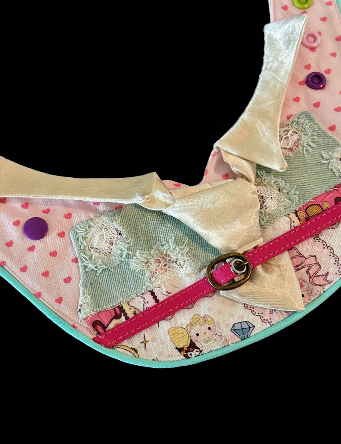 Denim Bride Delight Bib