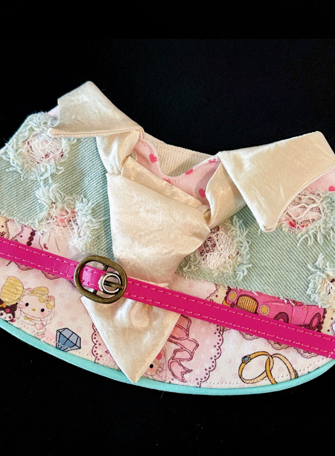 Denim Bride Delight Bib